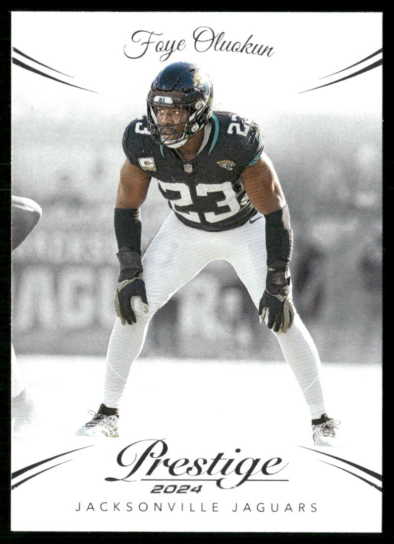 Foye Oluokun 2024 Panini Prestige #138 Jacksonville Jaguars