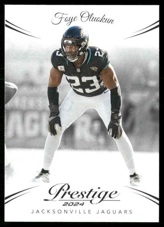Foye Oluokun 2024 Panini Prestige #138 Jacksonville Jaguars