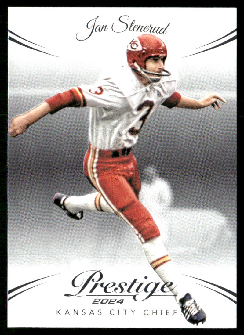 Jan Stenerud 2024 Panini Prestige #153 Kansas City Chiefs