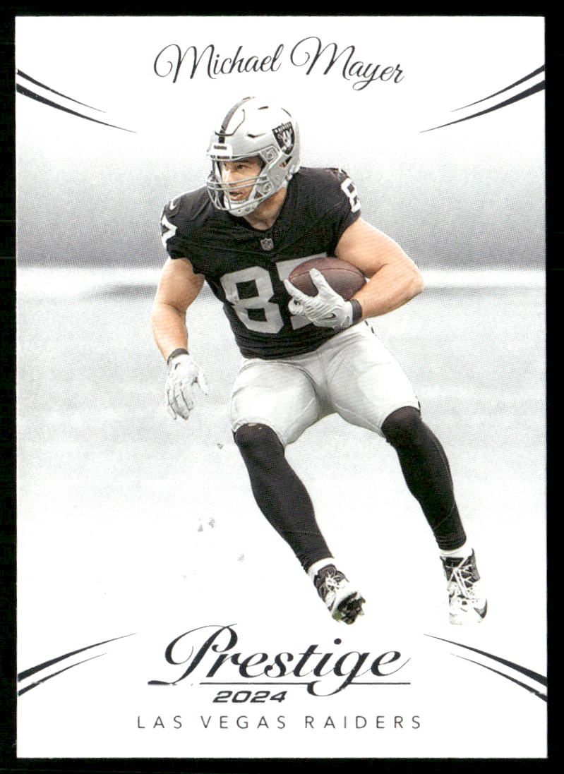 Michael Mayer 2024 Panini Prestige #158 Las Vegas Raiders