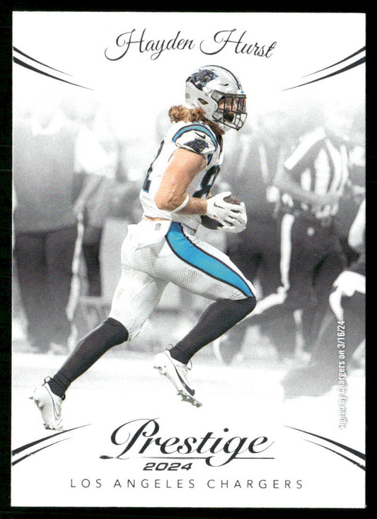 Hayden Hurst 2024 Panini Prestige #168 Los Angeles Chargers