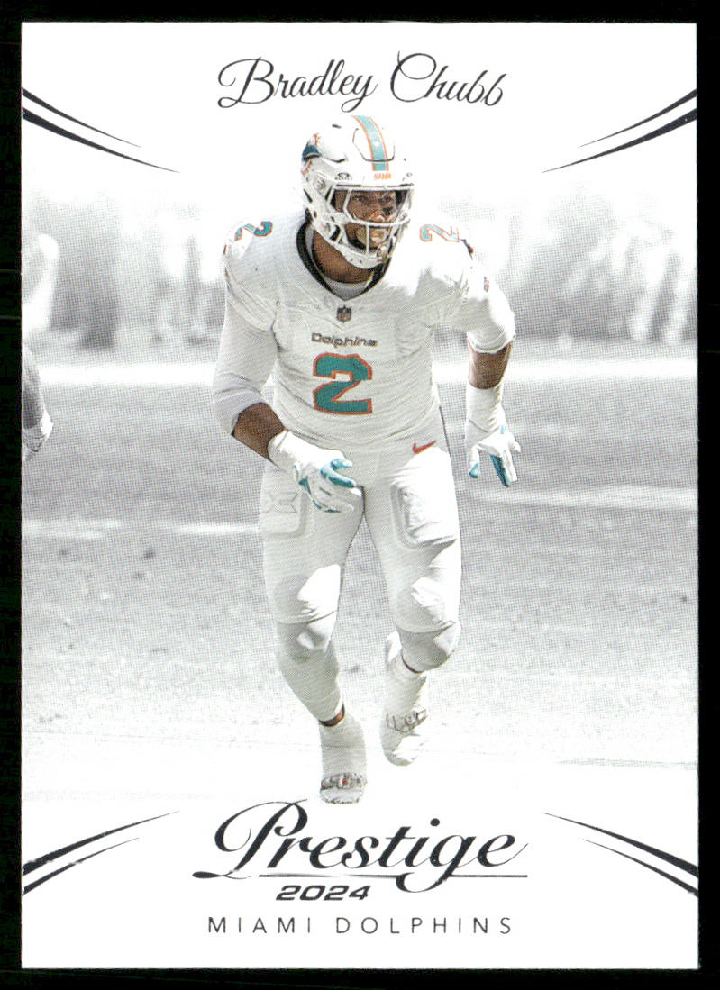 Bradley Chubb 2024 Panini Prestige #188 Miami Dolphins