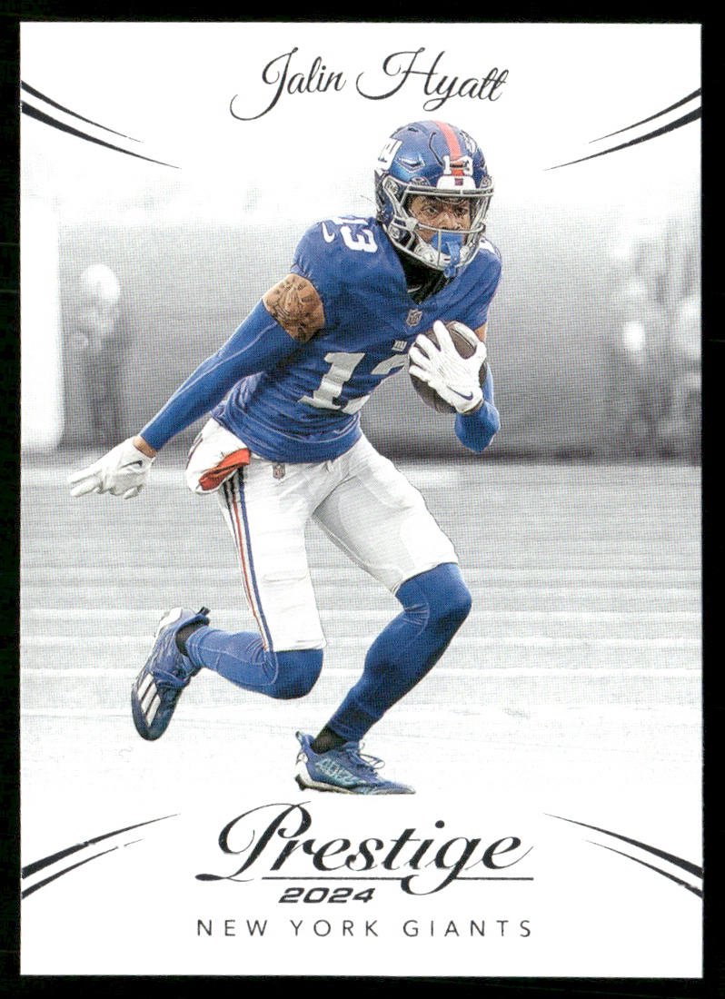 Jalin Hyatt 2024 Panini Prestige #222 New York Giants