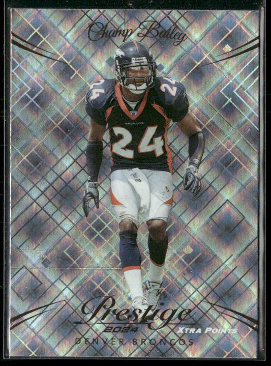 Champ Bailey 2024 Panini Prestige Diamond Xtra Points #94 Denver Broncos