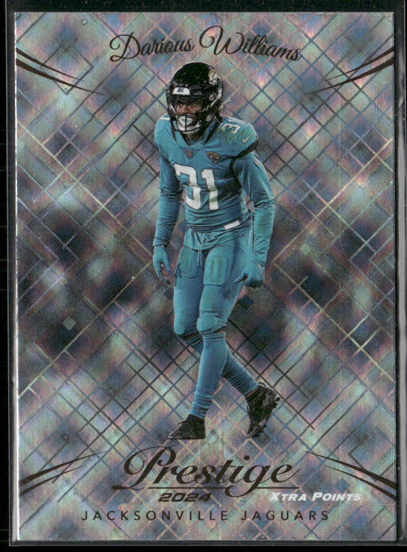 Darious Williams 2024 Panini Prestige Diamond Xtra Points #141 Jaguars