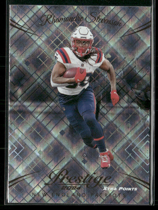 Rhamondre Stevenson 2024 Panini Prestige Diamond Xtra Points #202 Patriots