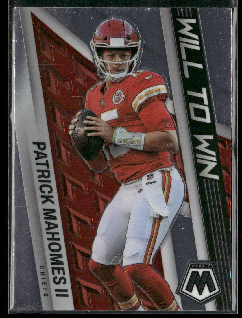Patrick Mahomes II 2022 Panini Mosaic Will to Win Mosaic #WW-16 Chiefs