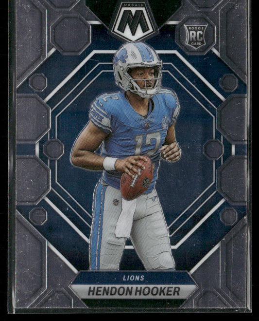 Hendon Hooker 2023 Panini Mosaic Silver #322 RC Detroit Lions