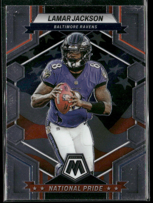 Lamar Jackson 2023 Panini Mosaic #260 Baltimore Ravens