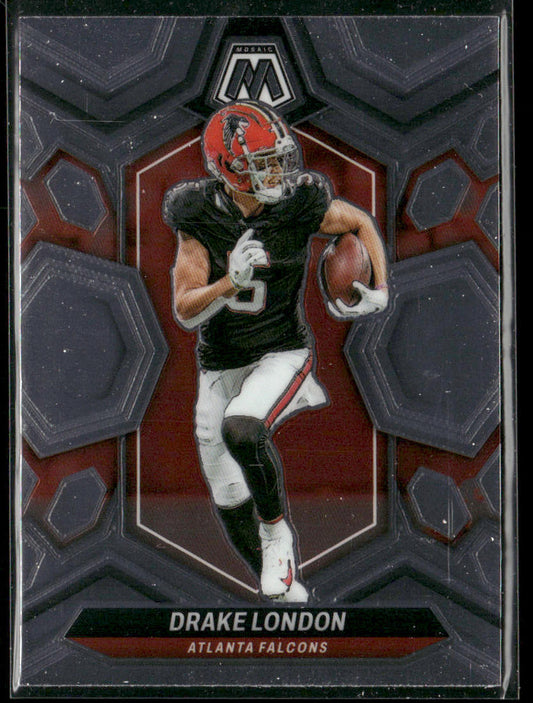 Drake London 2024 Panini Mosaic #10 Atlanta Falcons