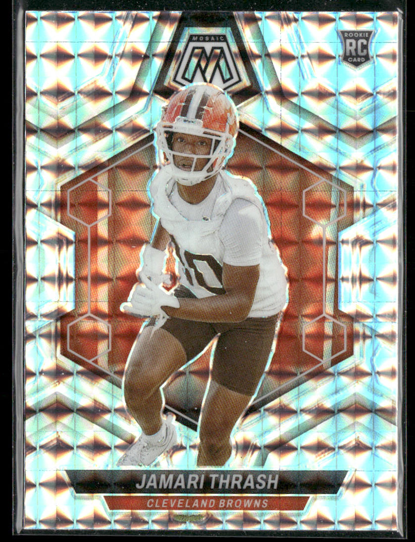 Jamari Thrash 2024 Panini Mosaic Silver #394 Cleveland Browns