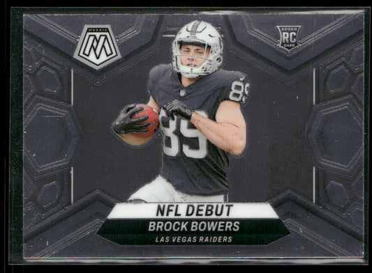 Brock Bowers 2024 Panini Mosaic #286 Las Vegas Raiders