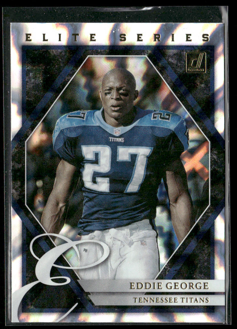 Eddie George 2021 Donruss Elite Series #ES-EGE Tennessee Titans
