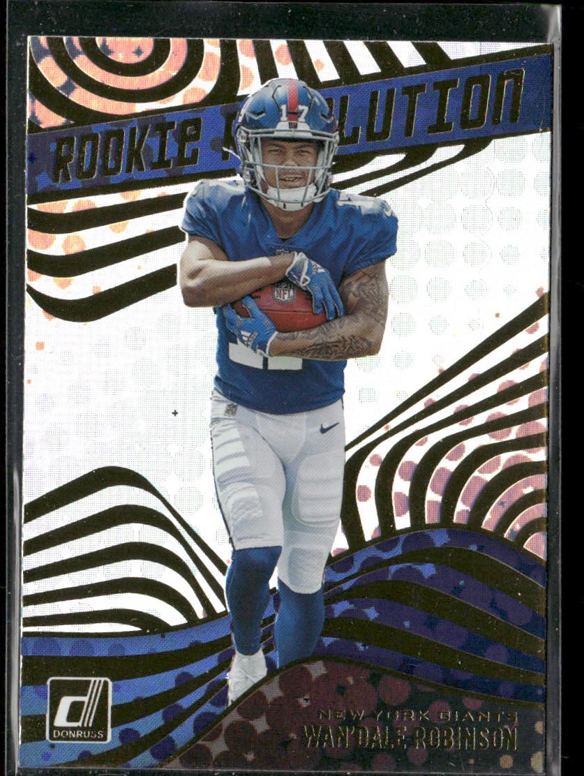 Wan'Dale Robinson 2022 Donruss Rookie Revolution #REV-19 New York Giants