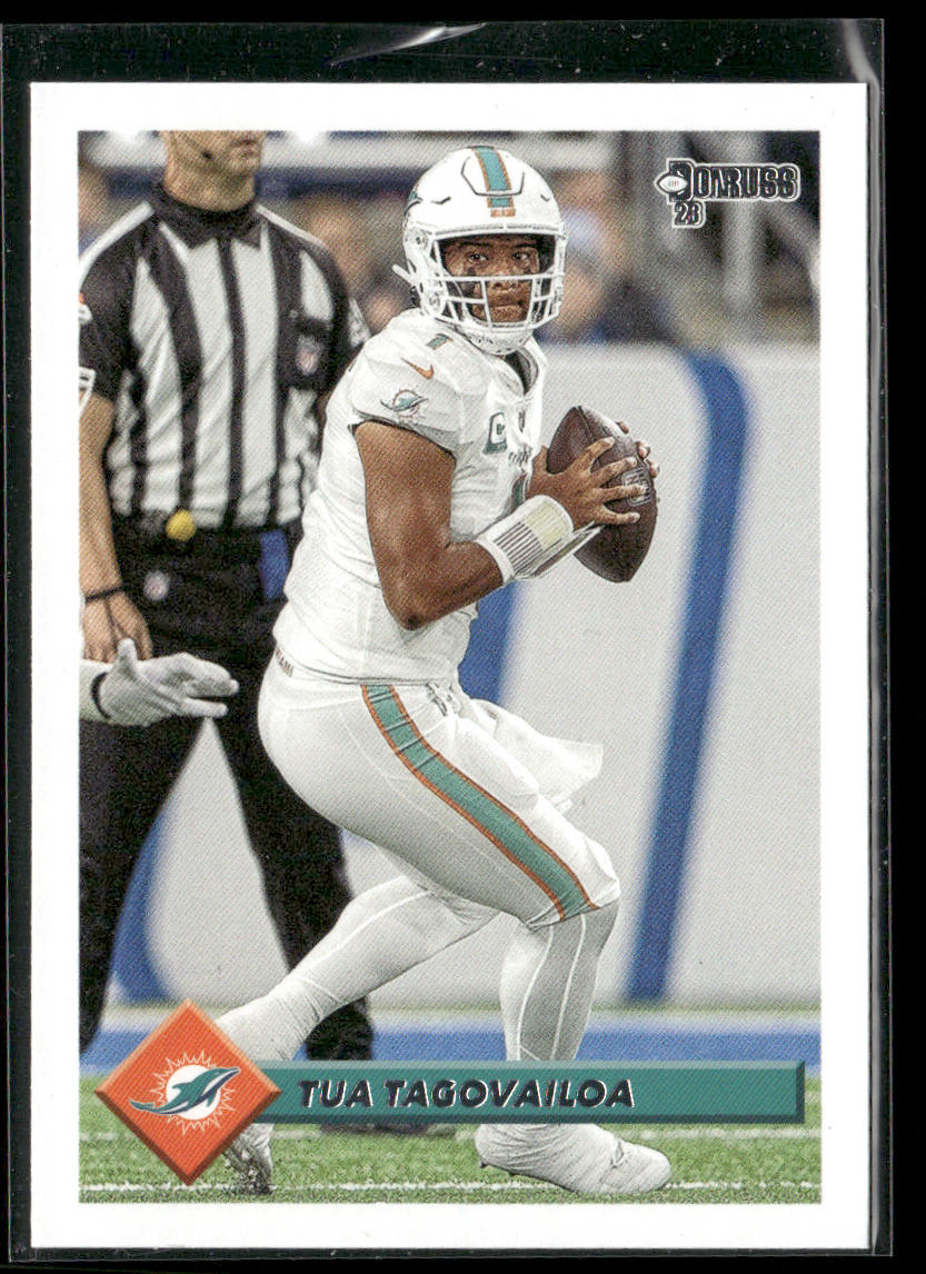 Tua Tagovailoa 2023 Donruss Retro 1993 #R93-33 Miami Dolphins