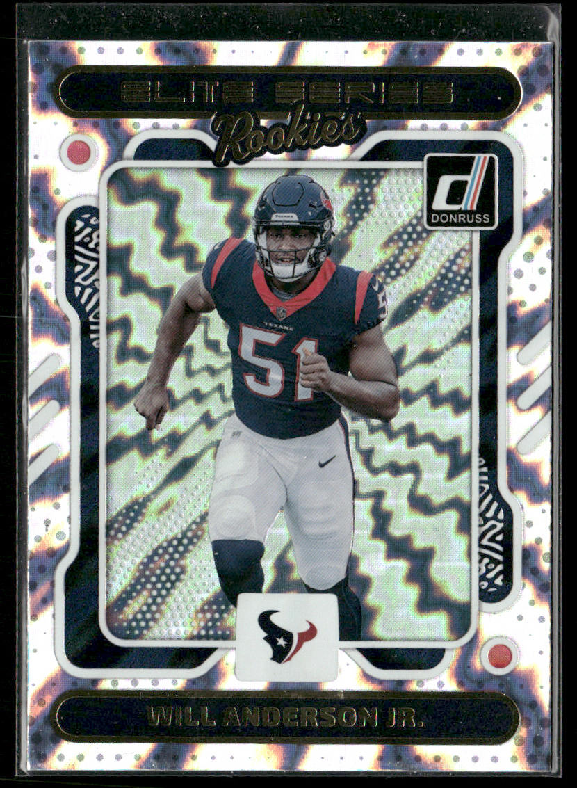 Will Anderson Jr. 2023 Donruss Elite Series Rookies #1 Houston Texans