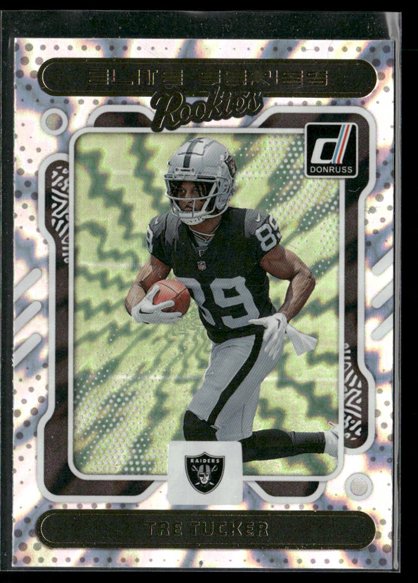Tre Tucker 2023 Donruss Elite Series Rookies #30 Las Vegas Raiders