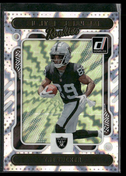 Tre Tucker 2023 Donruss Elite Series Rookies #30 Las Vegas Raiders
