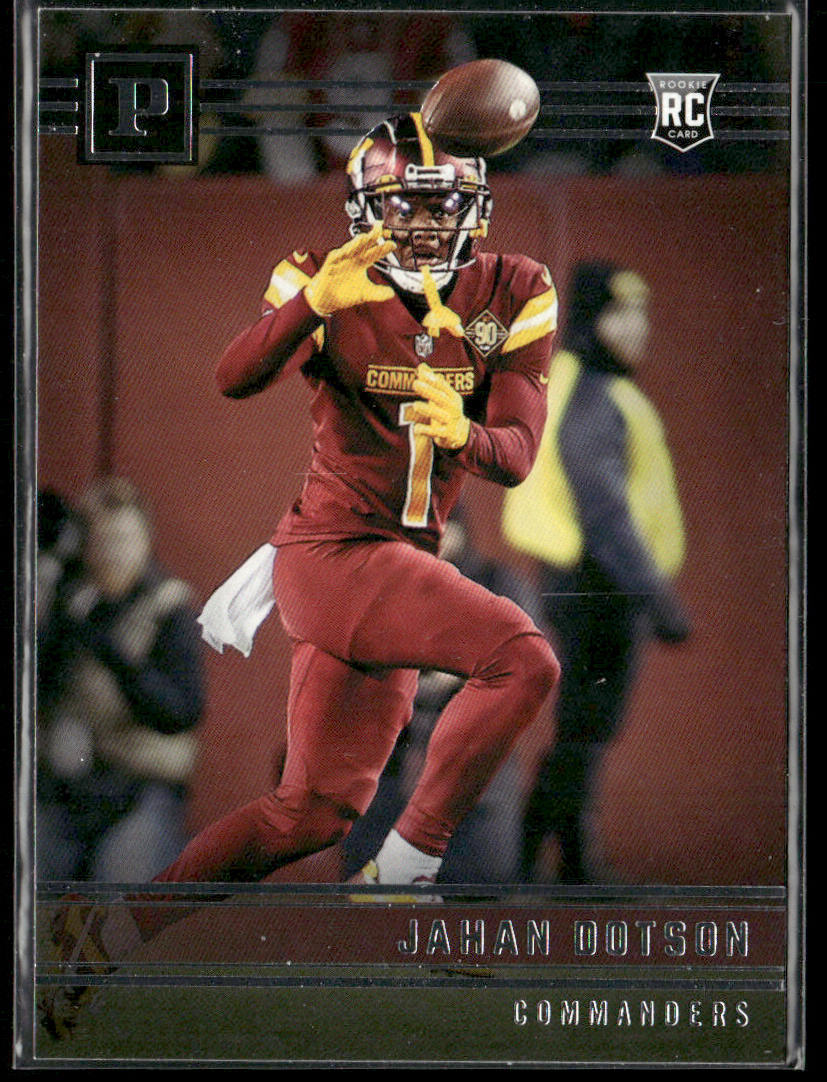 Jahan Dotson 2022 Panini Chronicles Panini #PA-9 Washington Commanders