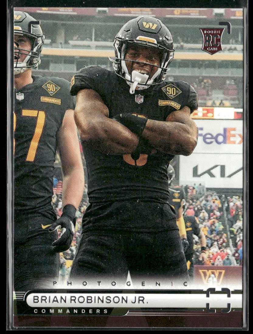 Brian Robinson Jr. 2022 Panini Chronicles Photogenic #PH-32 Commanders