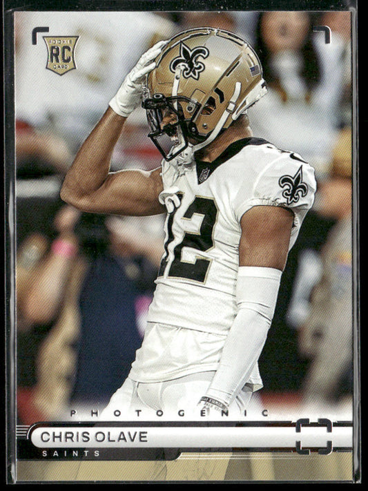 Chris Olave 2022 Panini Chronicles Photogenic #PH-40 New Orleans Saints