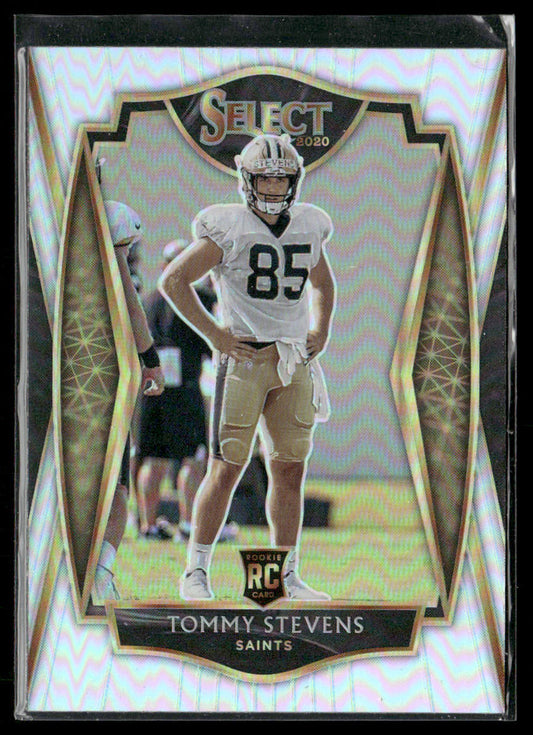 Tommy Stevens 2020 Panini Select Silver Prizm #188 RC New Orleans Saints