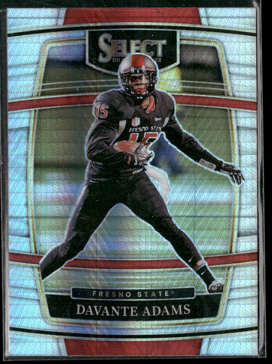 Davante Adams 2022 Panini Select Draft Picks Silver Prizm #31 Bulldogs