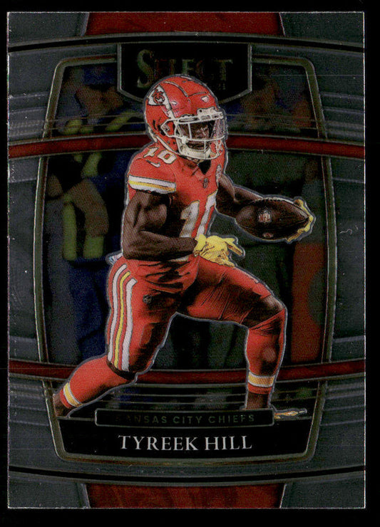 Tyreek Hill 2021 Panini Select #18 Kansas City Chiefs