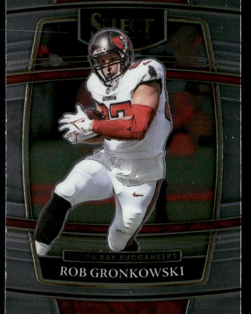 Rob Gronkowski 2021 Panini Select #32 Tampa Bay Buccaneers