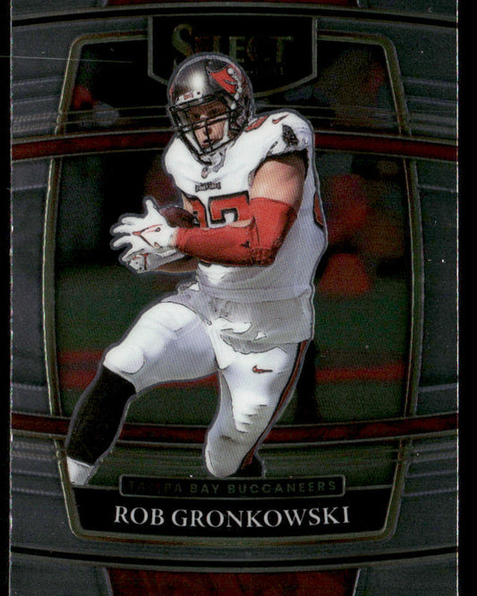 Rob Gronkowski 2021 Panini Select #32 Tampa Bay Buccaneers