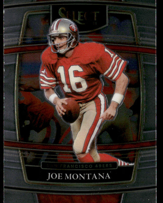 Joe Montana 2021 Panini Select #36 San Francisco 49ers