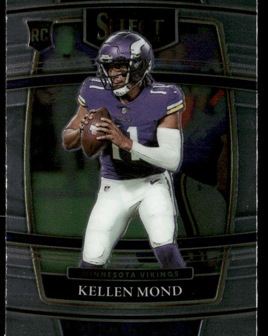 Kellen Mond 2021 Panini Select #64 RC Minnesota Vikings