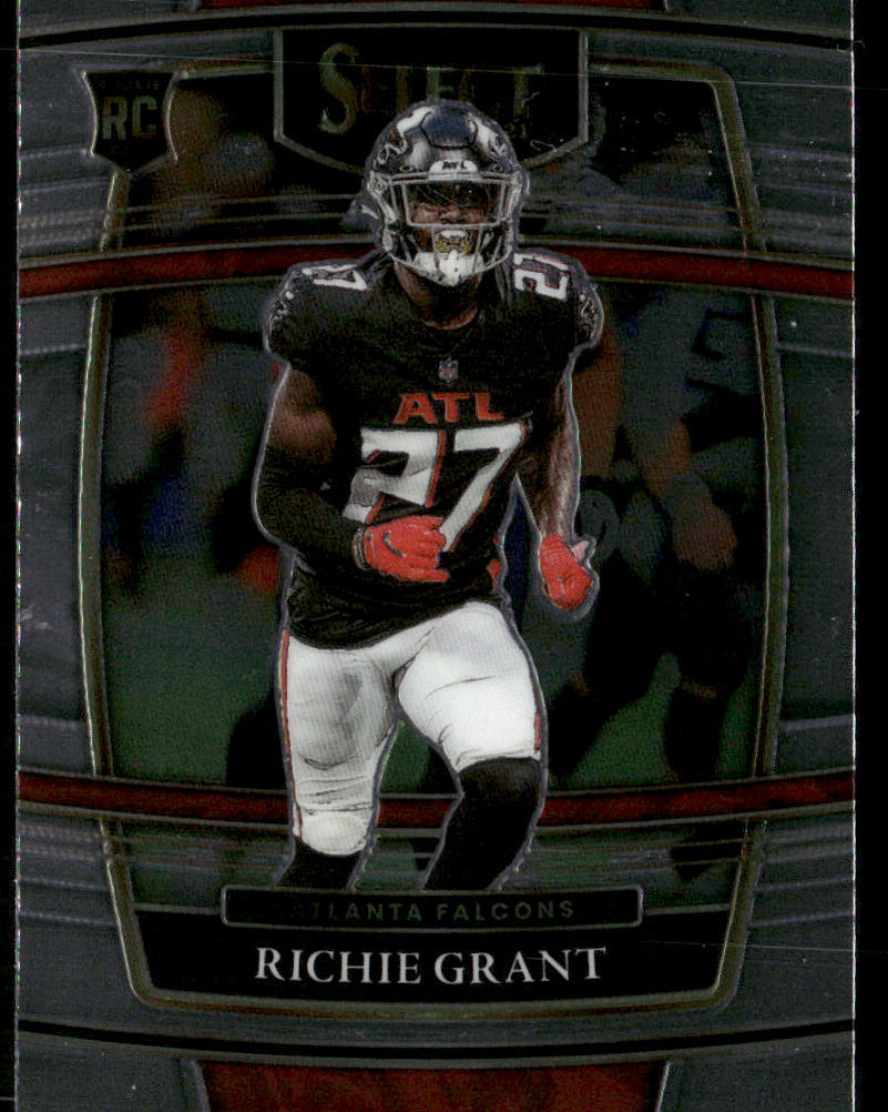 Richie Grant 2021 Panini Select #90 RC Atlanta Falcons