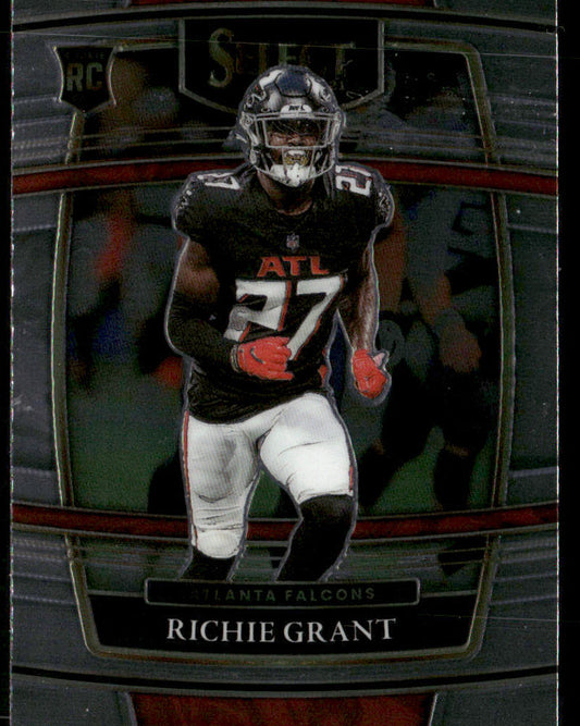 Richie Grant 2021 Panini Select #90 RC Atlanta Falcons