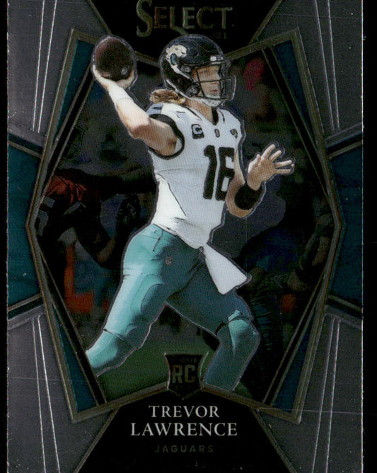 Trevor Lawrence 2021 Panini Select #143 RC Jacksonville Jaguars