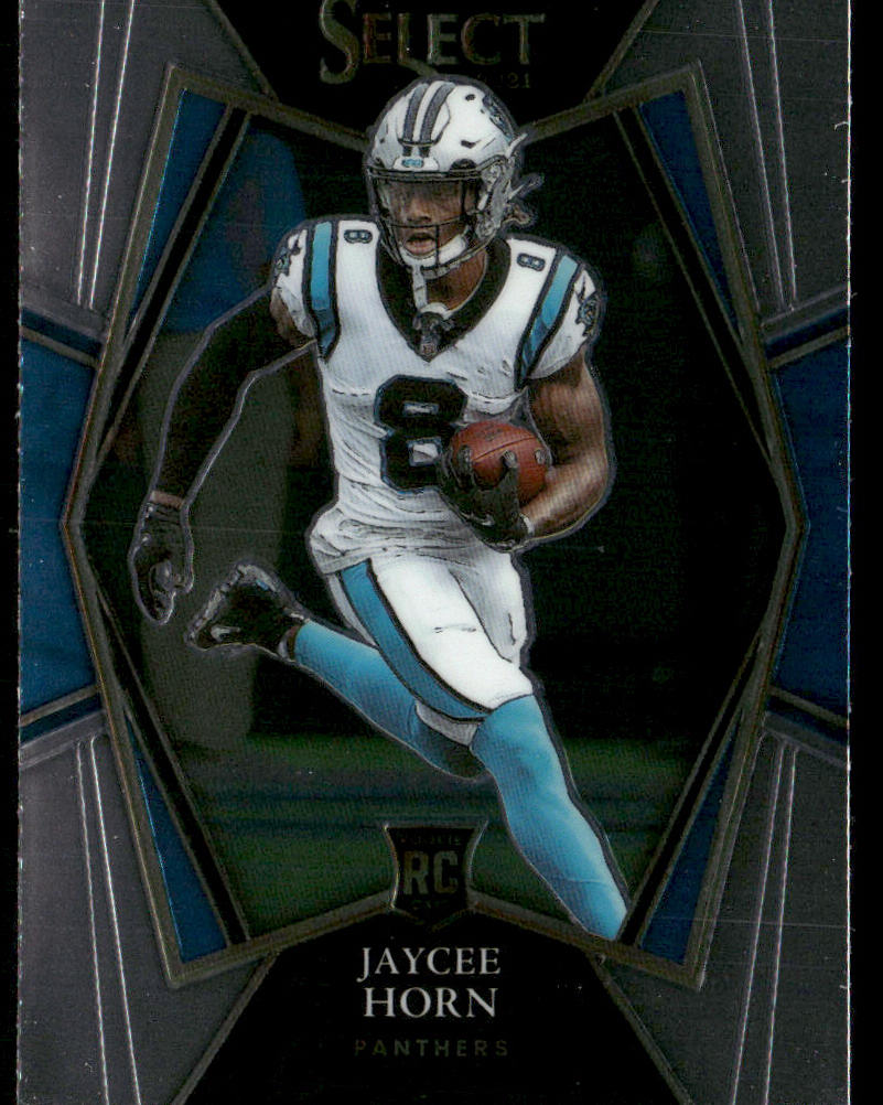 Jaycee Horn 2021 Panini Select #185 RC Carolina Panthers