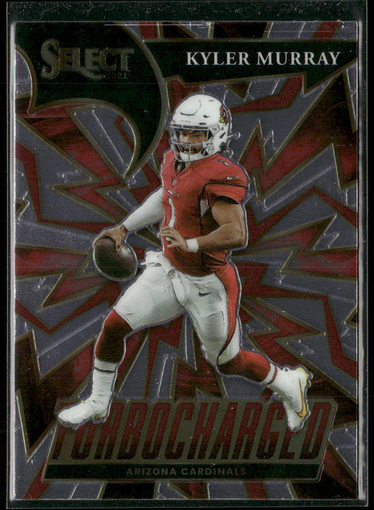 Kyler Murray 2021 Panini Select Turbocharged #TUR-15 Arizona Cardinals