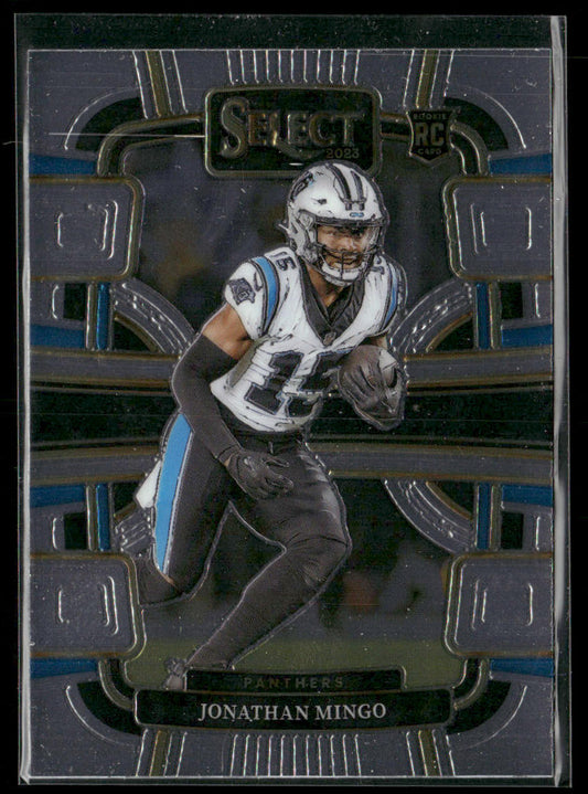 Jonathan Mingo 2023 Panini Select #16 RC Carolina Panthers