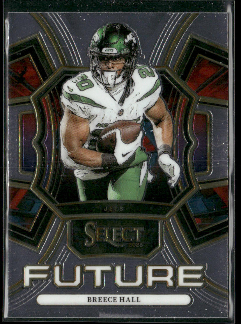 Breece Hall 2023 Panini Select Select Future #FUT-BHA New York Jets