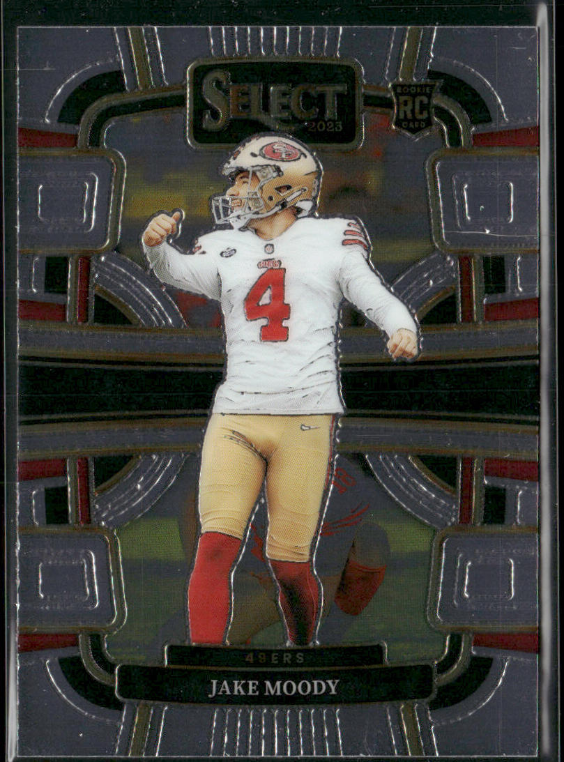 Jake Moody 2023 Panini Select #90 RC San Francisco 49ers