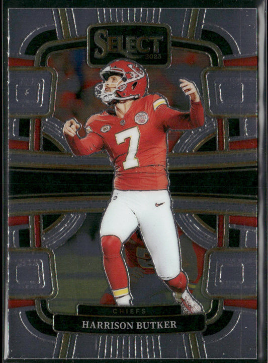 Harrison Butker 2023 Panini Select #48 Kansas City Chiefs