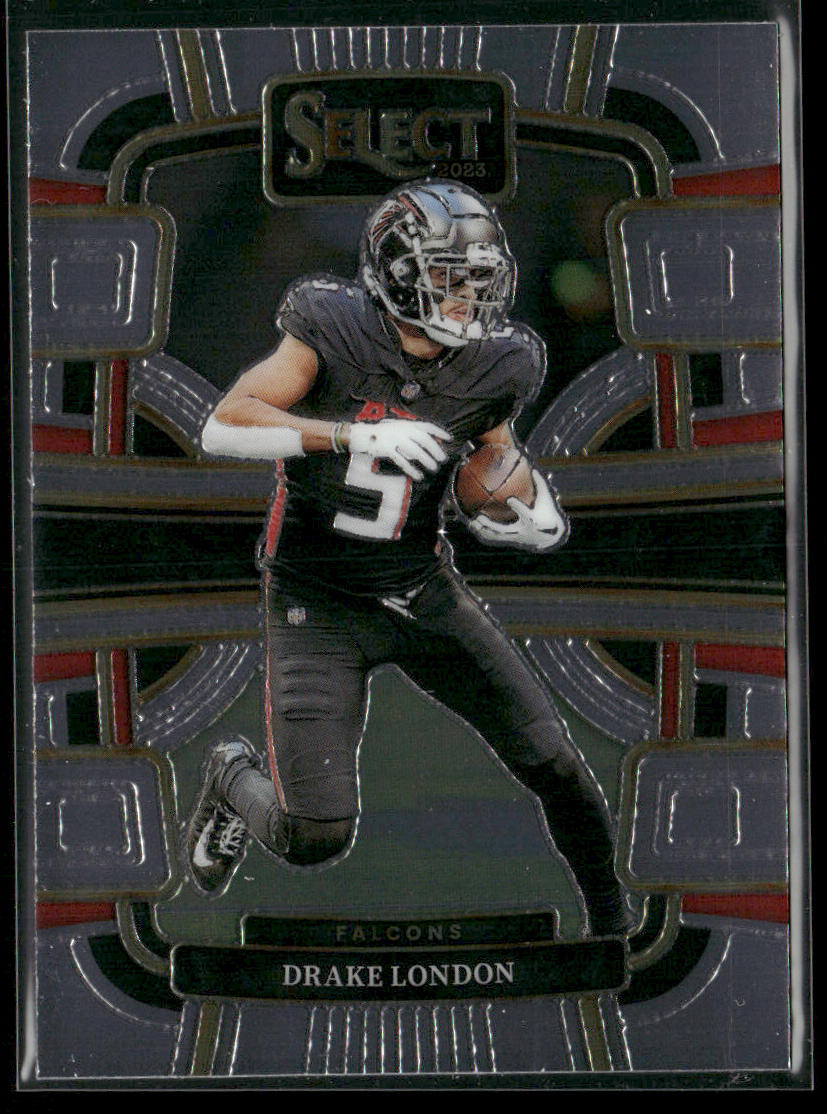 Drake London 2023 Panini Select #6 Atlanta Falcons