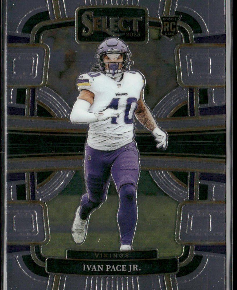 Ivan Pace Jr. 2023 Panini Select #64 Minnesota Vikings