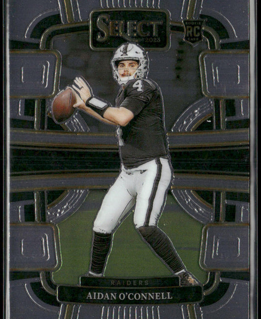 Aidan O'Connell 2023 Panini Select #58 RC Las Vegas Raiders