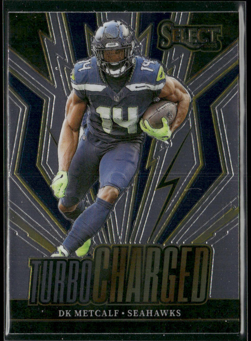 DK Metcalf 2023 Panini Select Turbocharged #TUR-DKM Seattle Seahawks