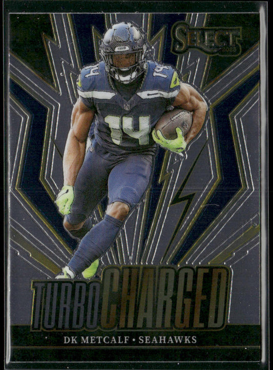 DK Metcalf 2023 Panini Select Turbocharged #TUR-DKM Seattle Seahawks