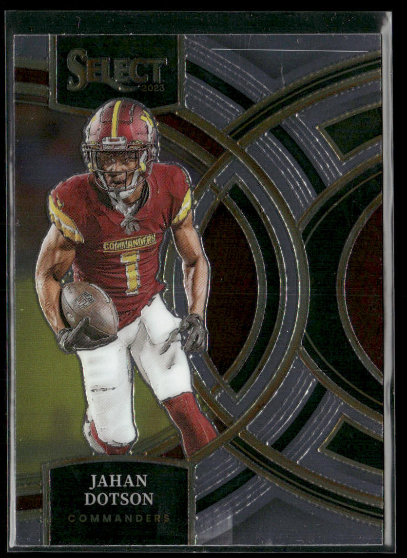 Jahan Dotson 2023 Panini Select #162 Washington Commanders