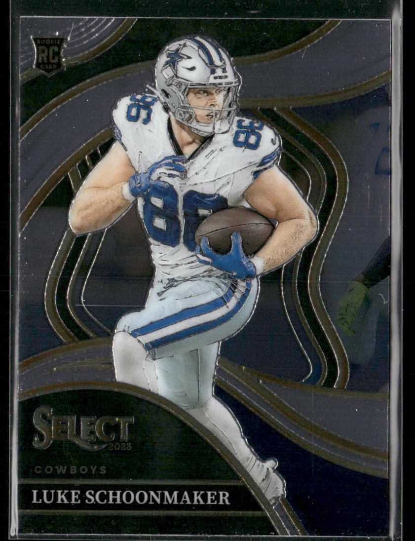 Luke Schoonmaker 2023 Panini Select #238 RC Dallas Cowboys