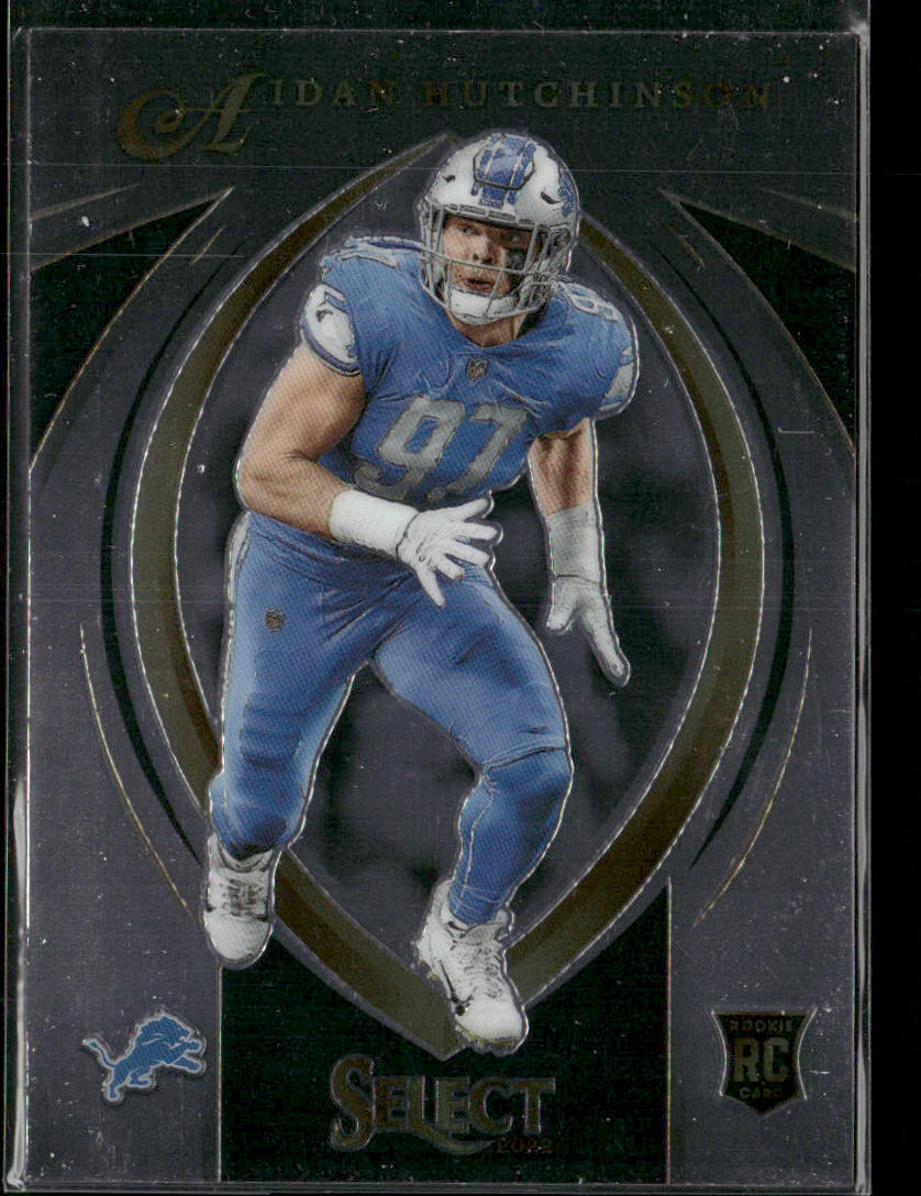 Aidan Hutchinson 2022 Panini Select Select Certified Rookies #SCR-11 Lions