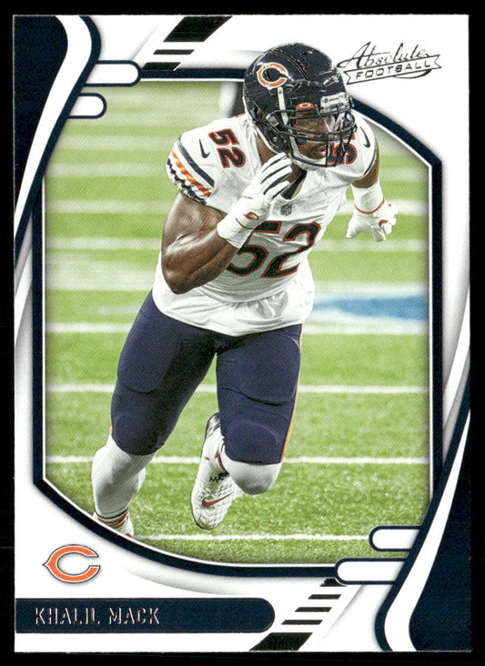 Khalil Mack 2021 Panini Absolute Retail #21 Chicago Bears
